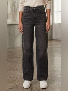 ARDENE 90s High Rise Straight Leg Jeans - Size 5